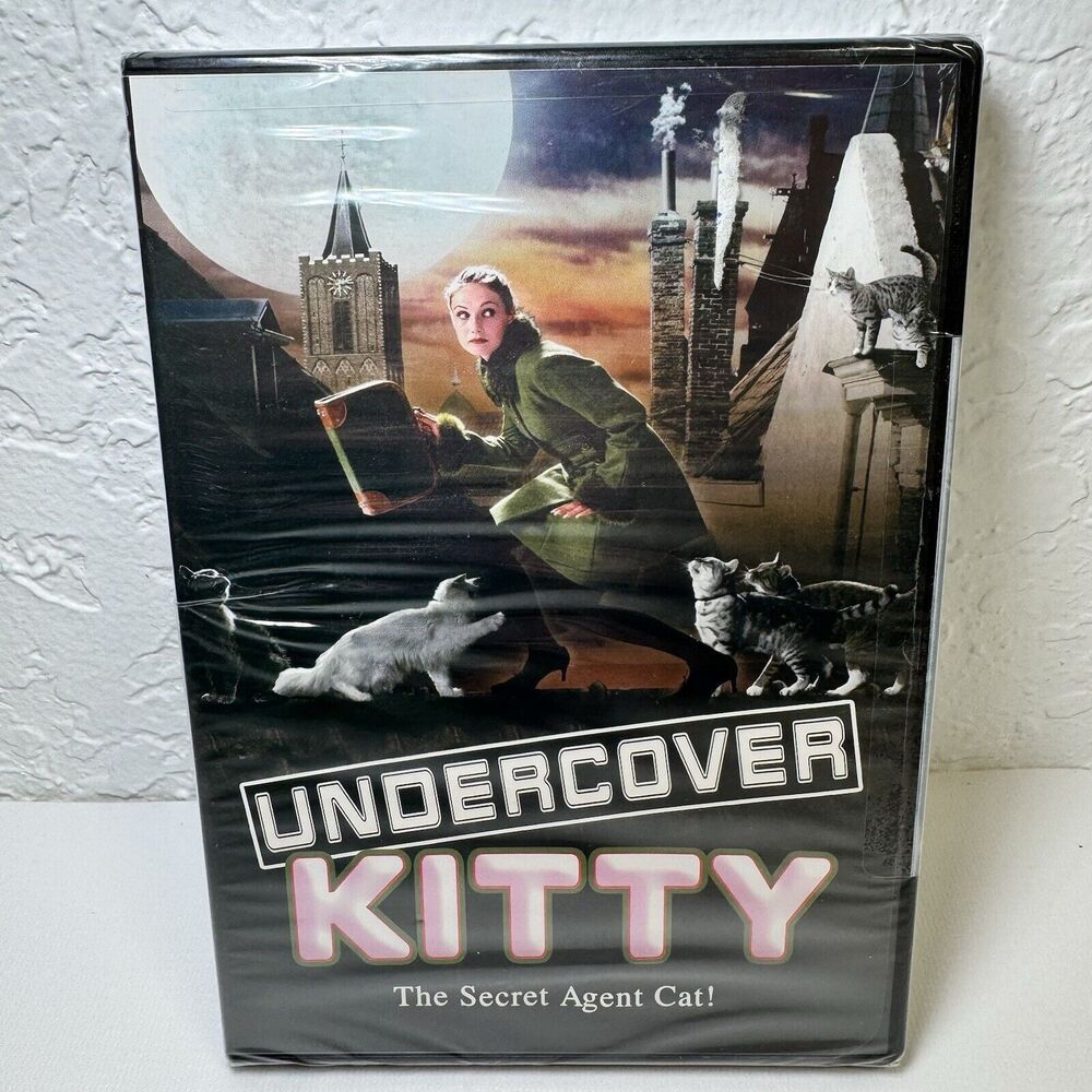 Undercover Kitty DVD The Secret Agent Cat New‎